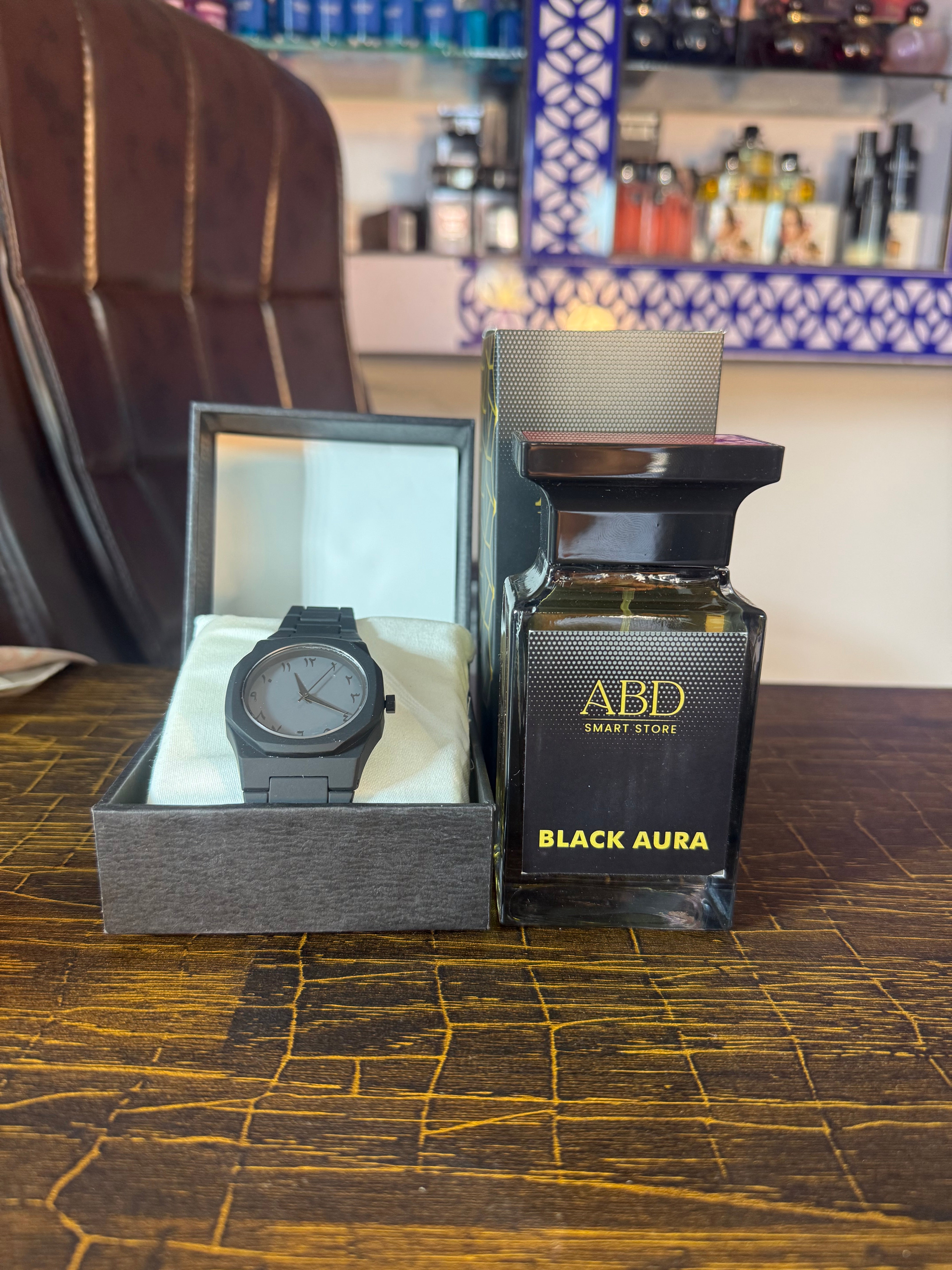 Black Aura ( watch & perfume )
