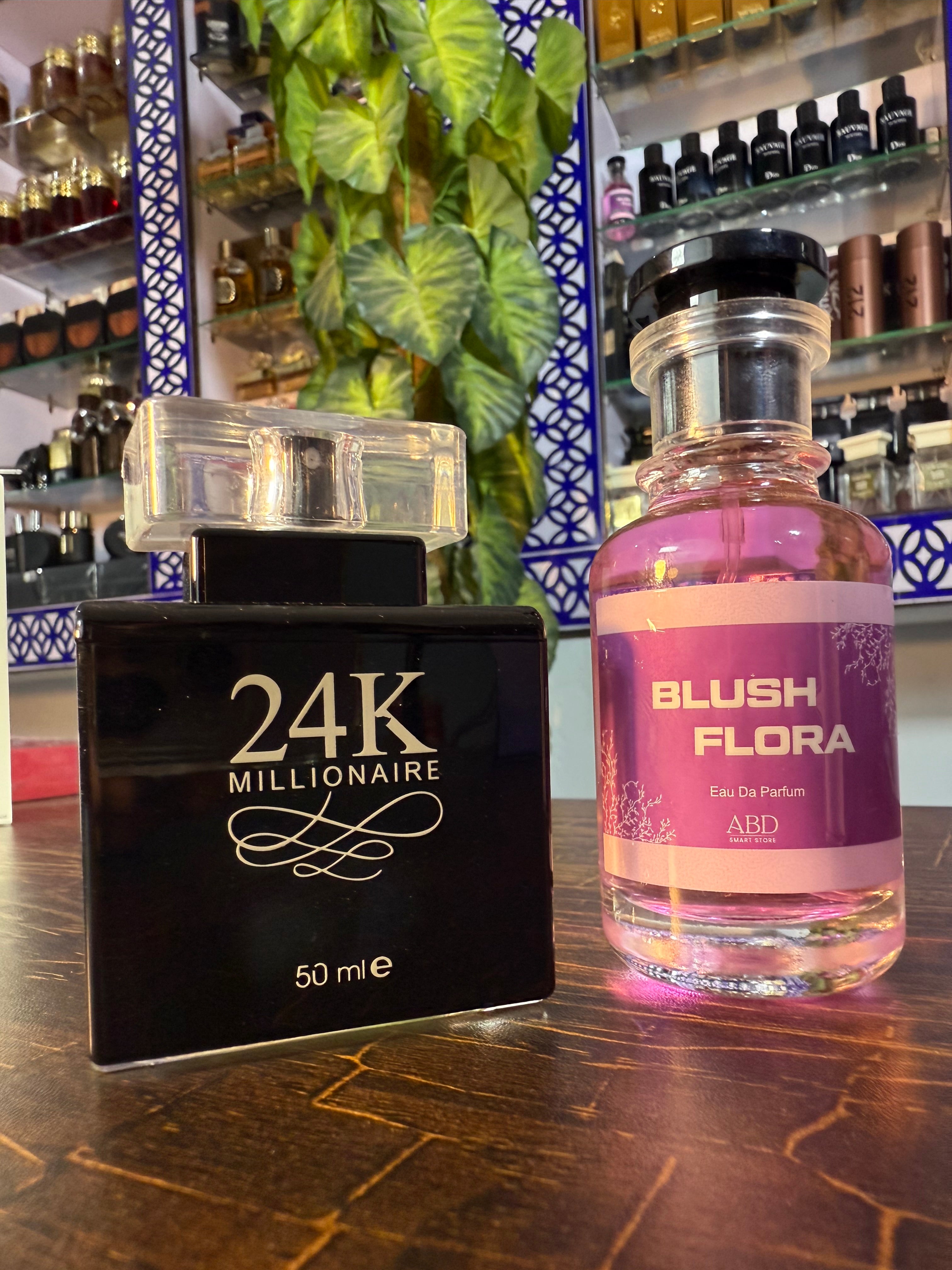 Blush flora + 24k