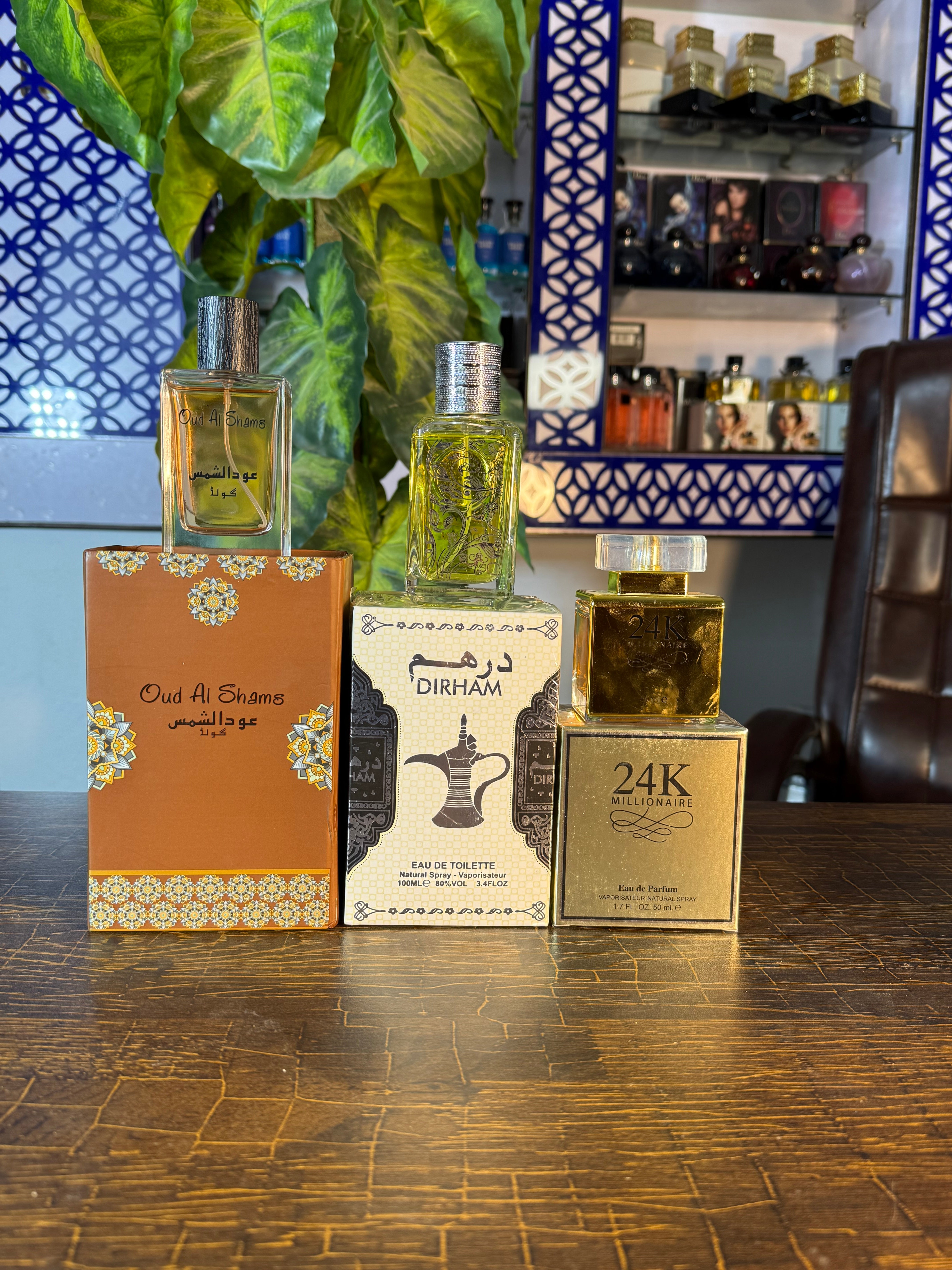 Dirham + 24k Gold + Oud Al Shams