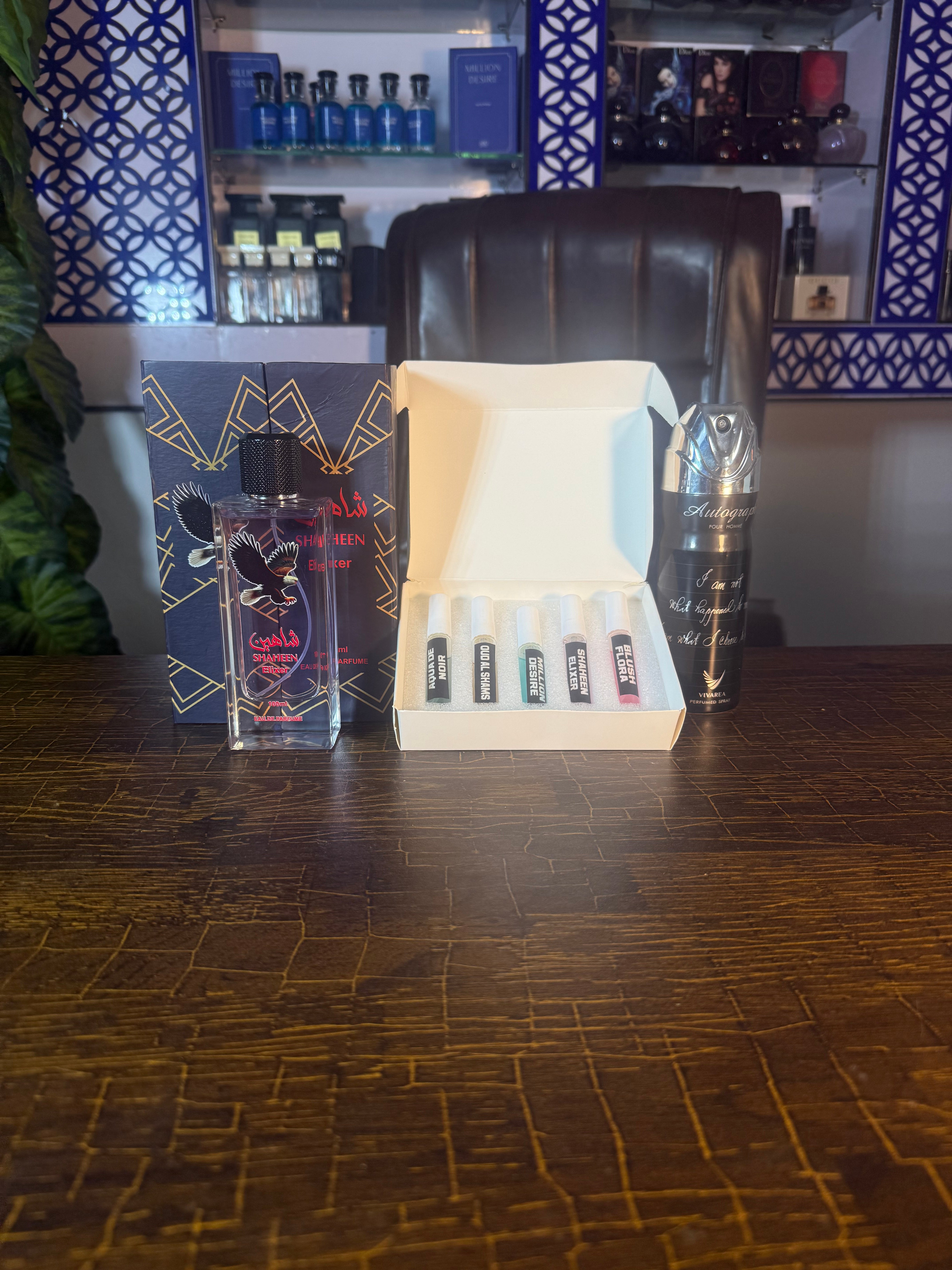 Shaheen + testerbox + bodyspray