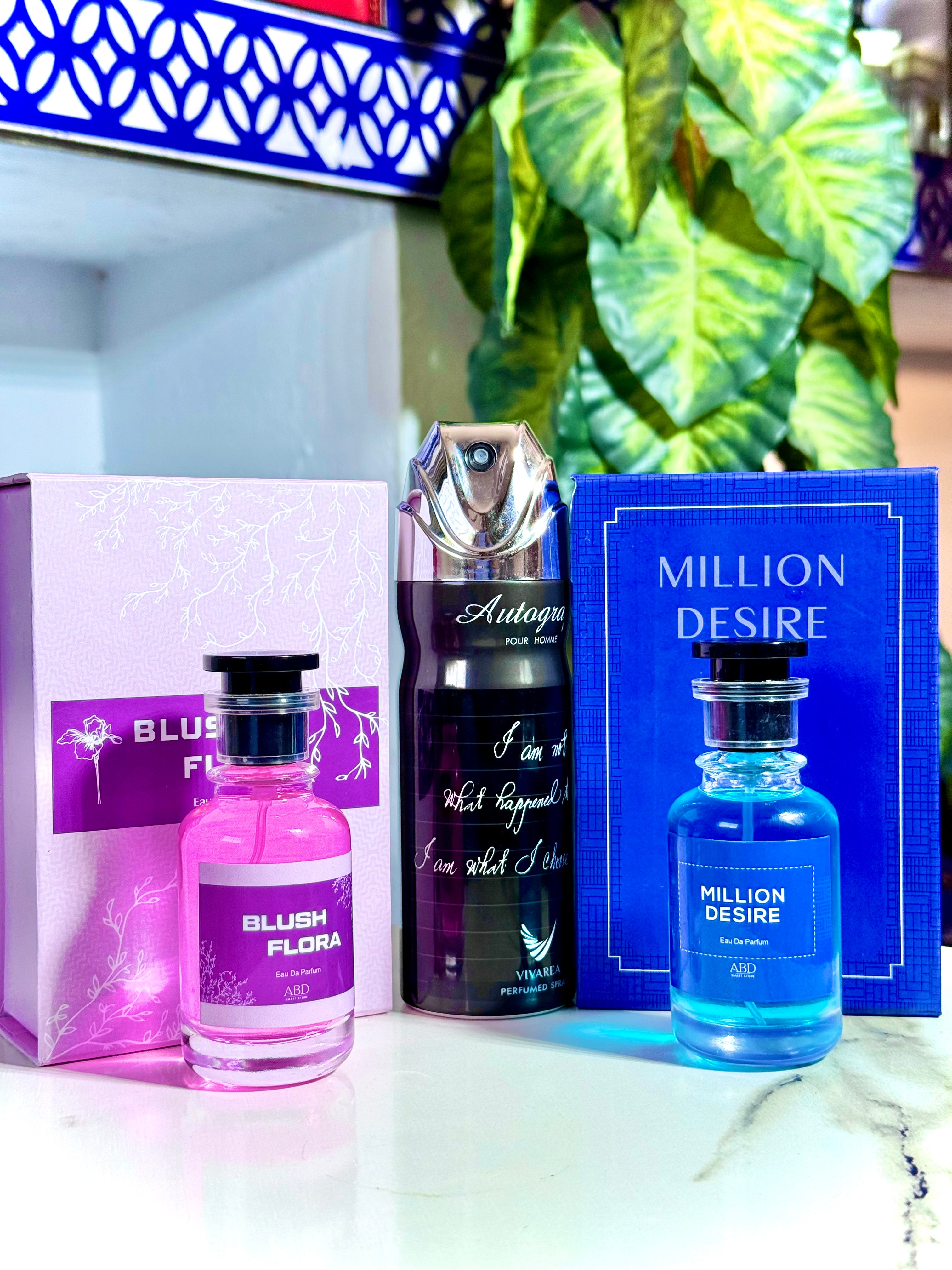 Flora + desire + bodyspray