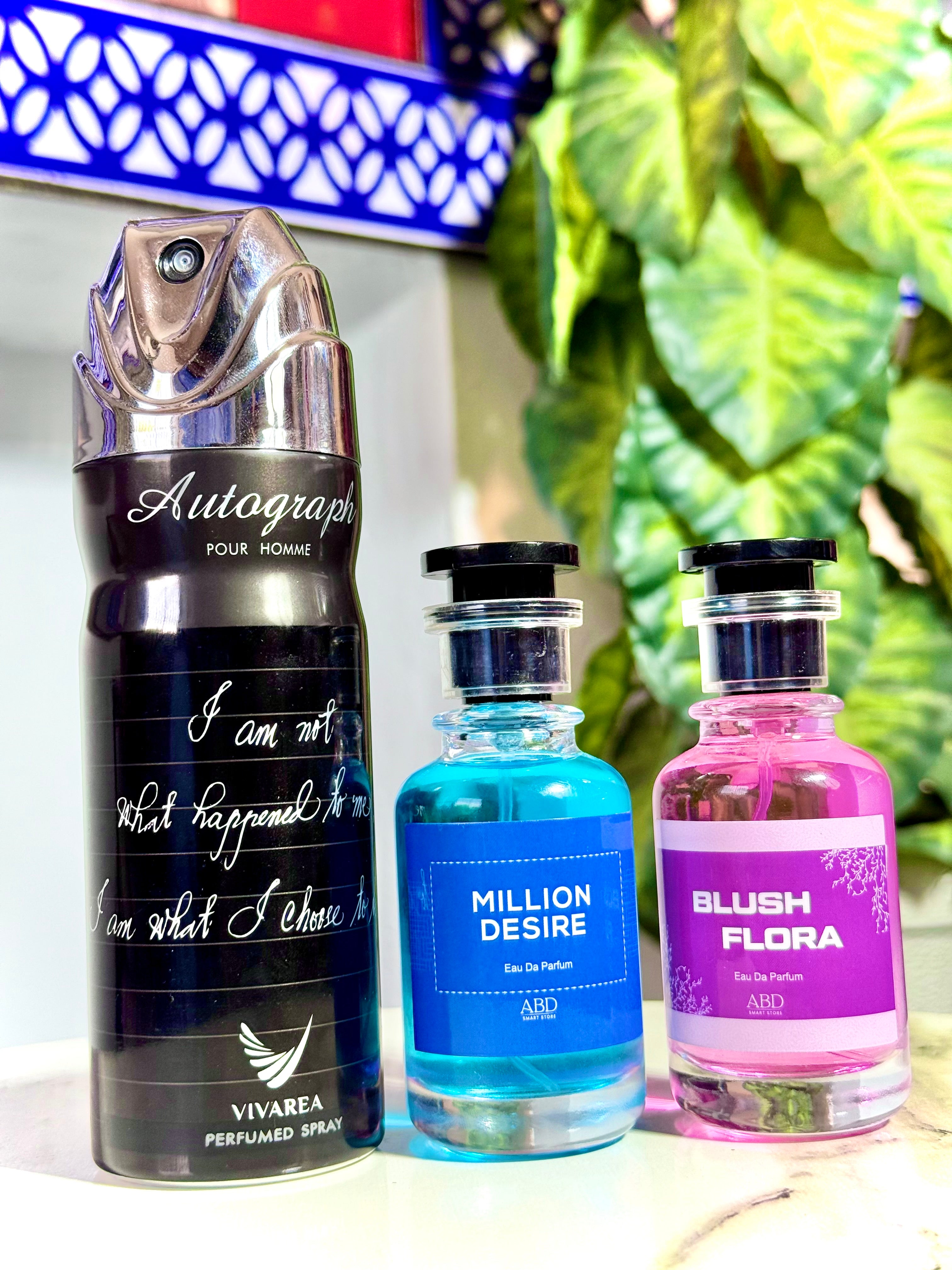 Flora + desire + bodyspray