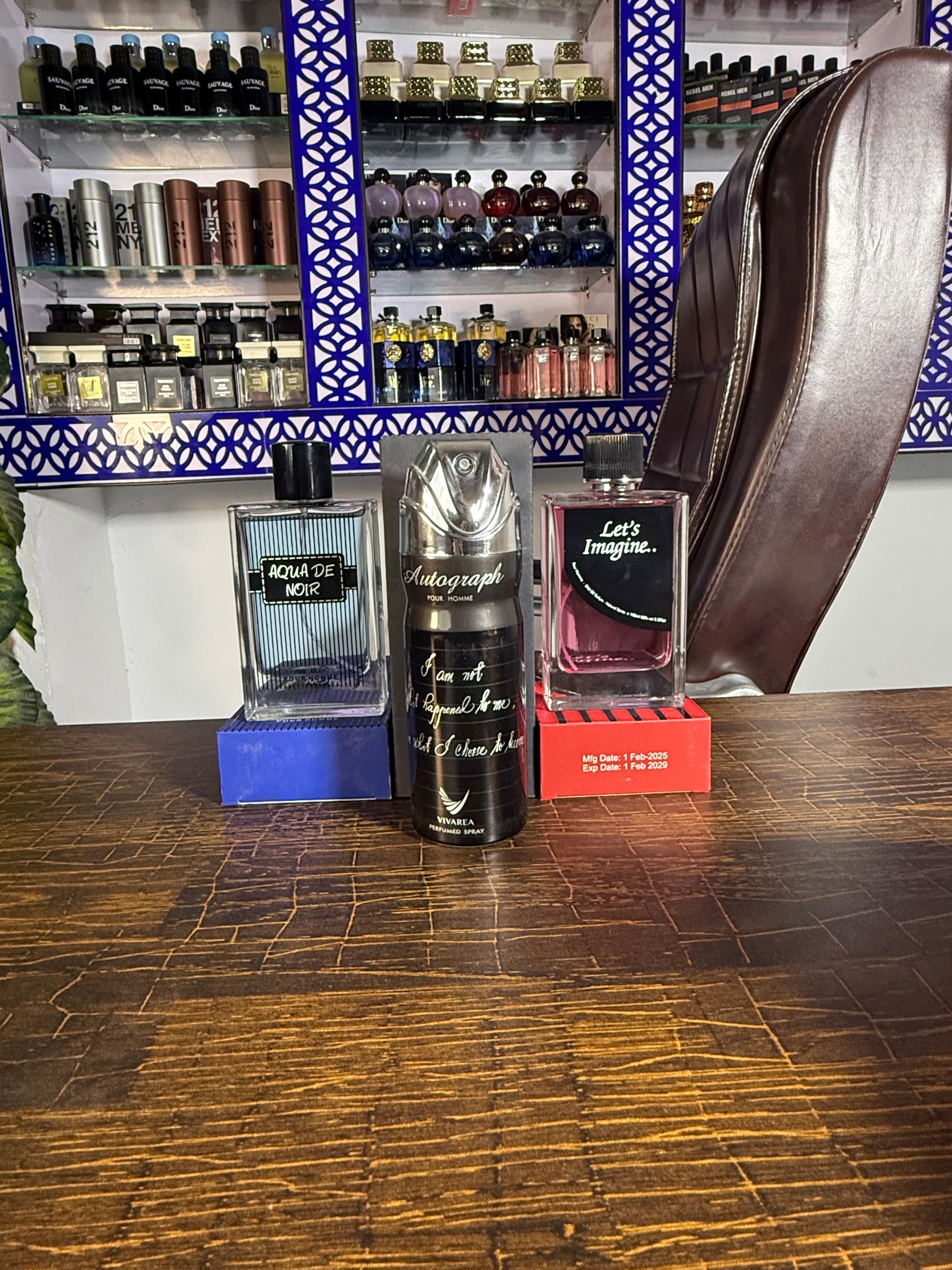 Aqua De Noir + Let’s Imagine + bodyspray