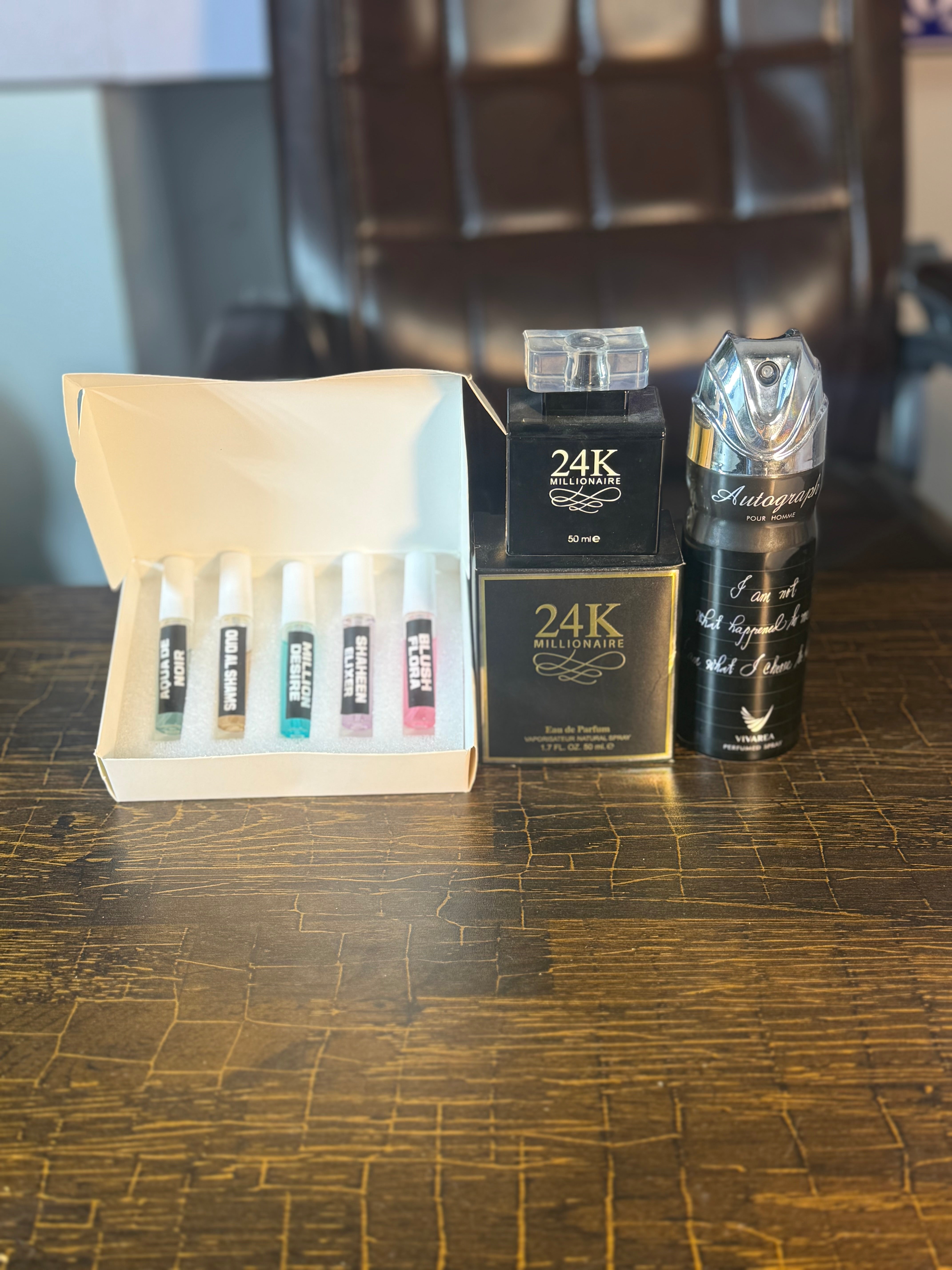 7 in 1 deal ( testerbox + 24k + bodyspray)