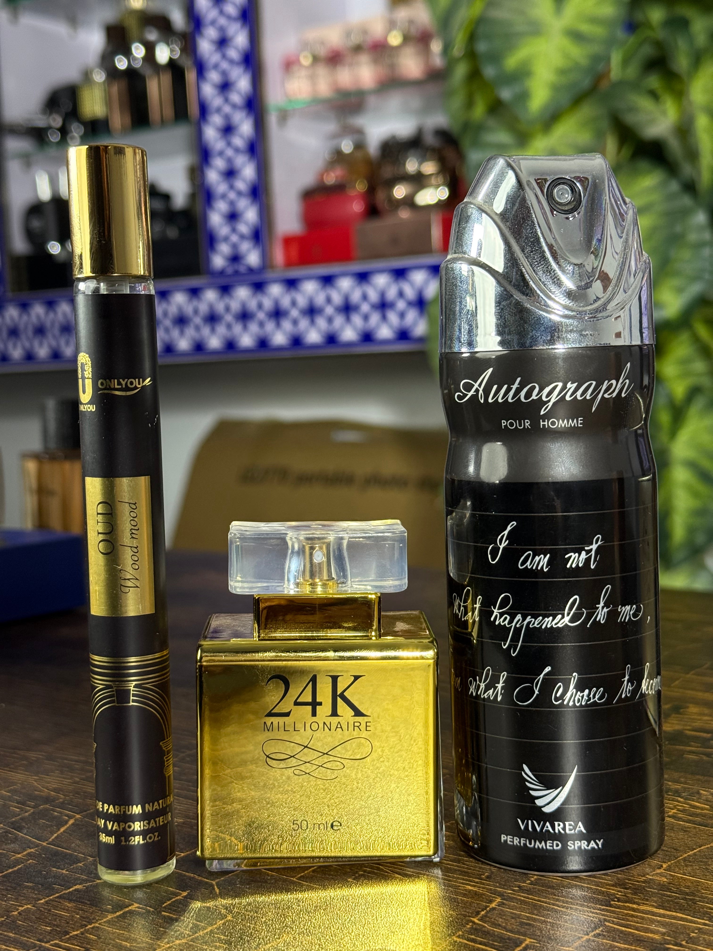 Tester + 24k + bodyspray