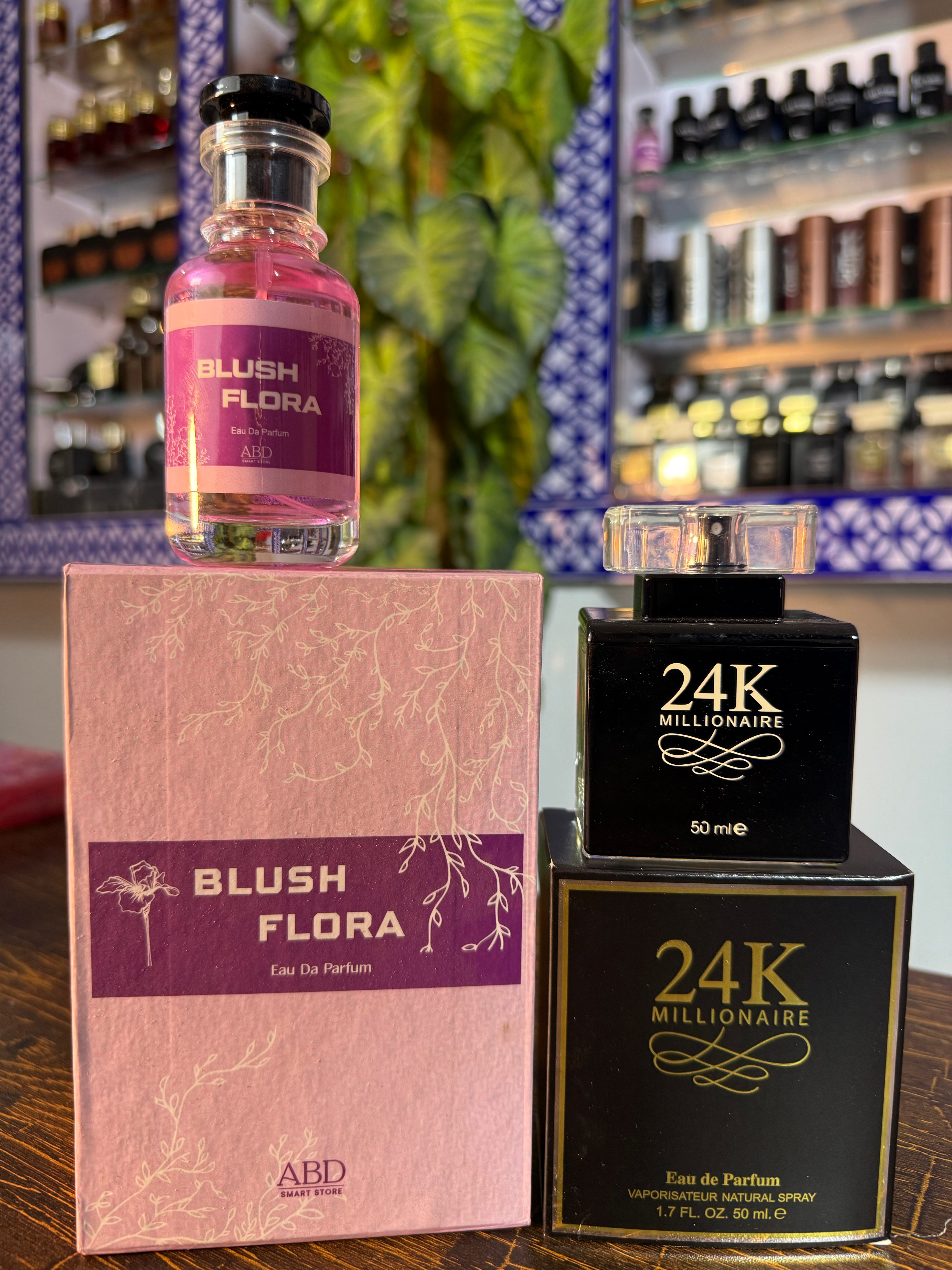 Blush flora + 24k