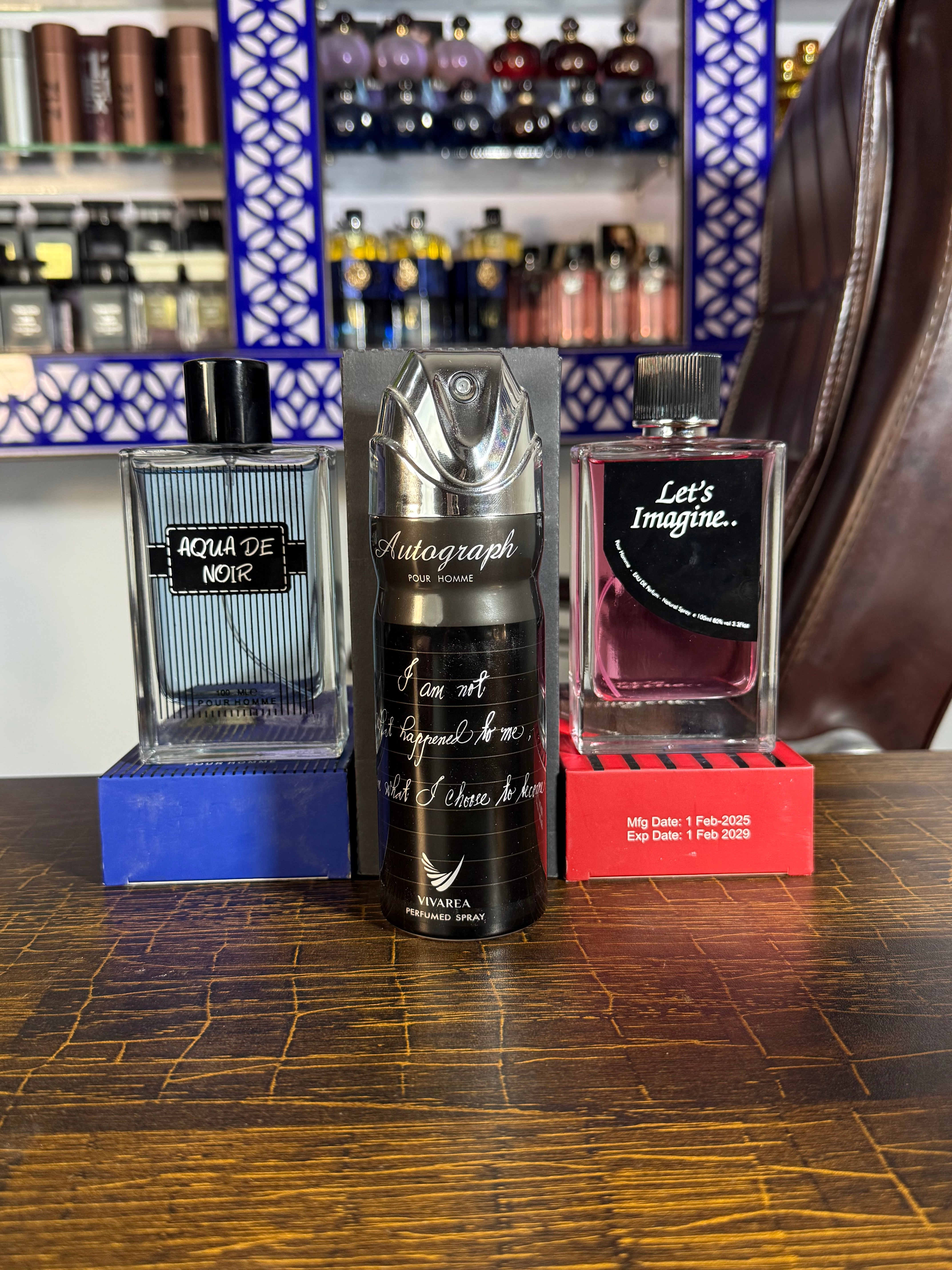 Aqua De Noir + Let’s Imagine + bodyspray