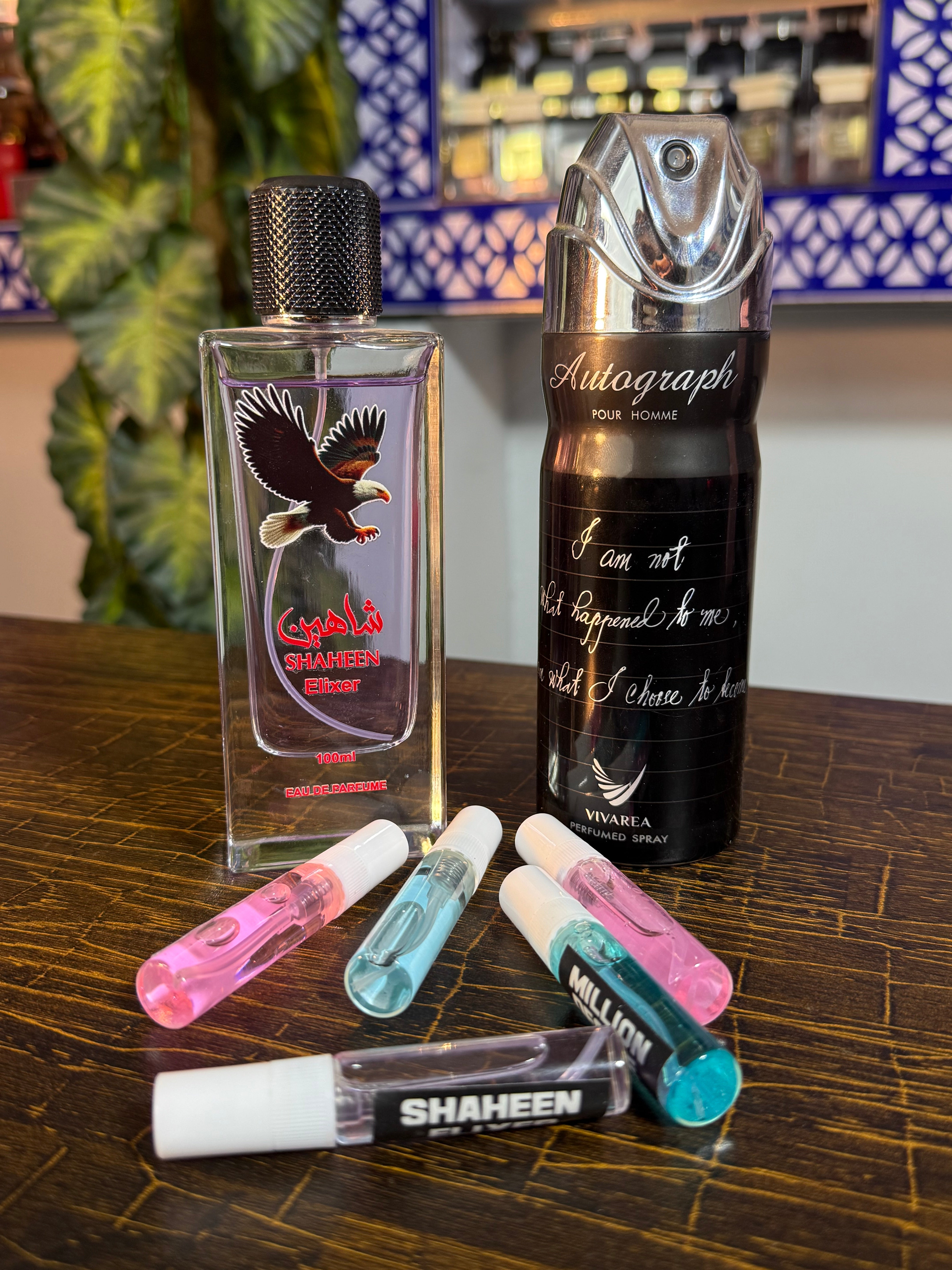 Testerbox + Shaheen + bodyspray