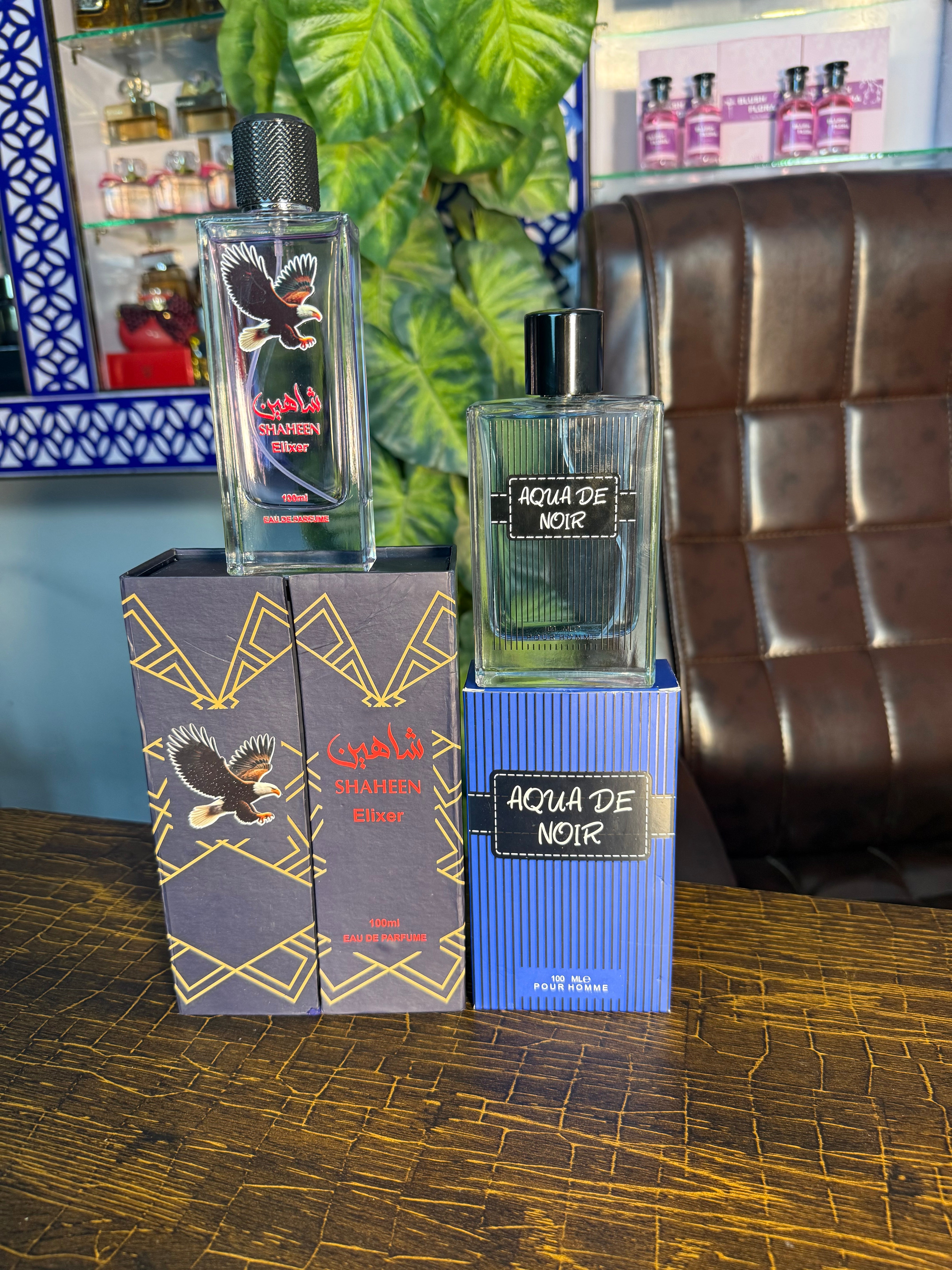 Aqua De Noir & Shaheen Elixir