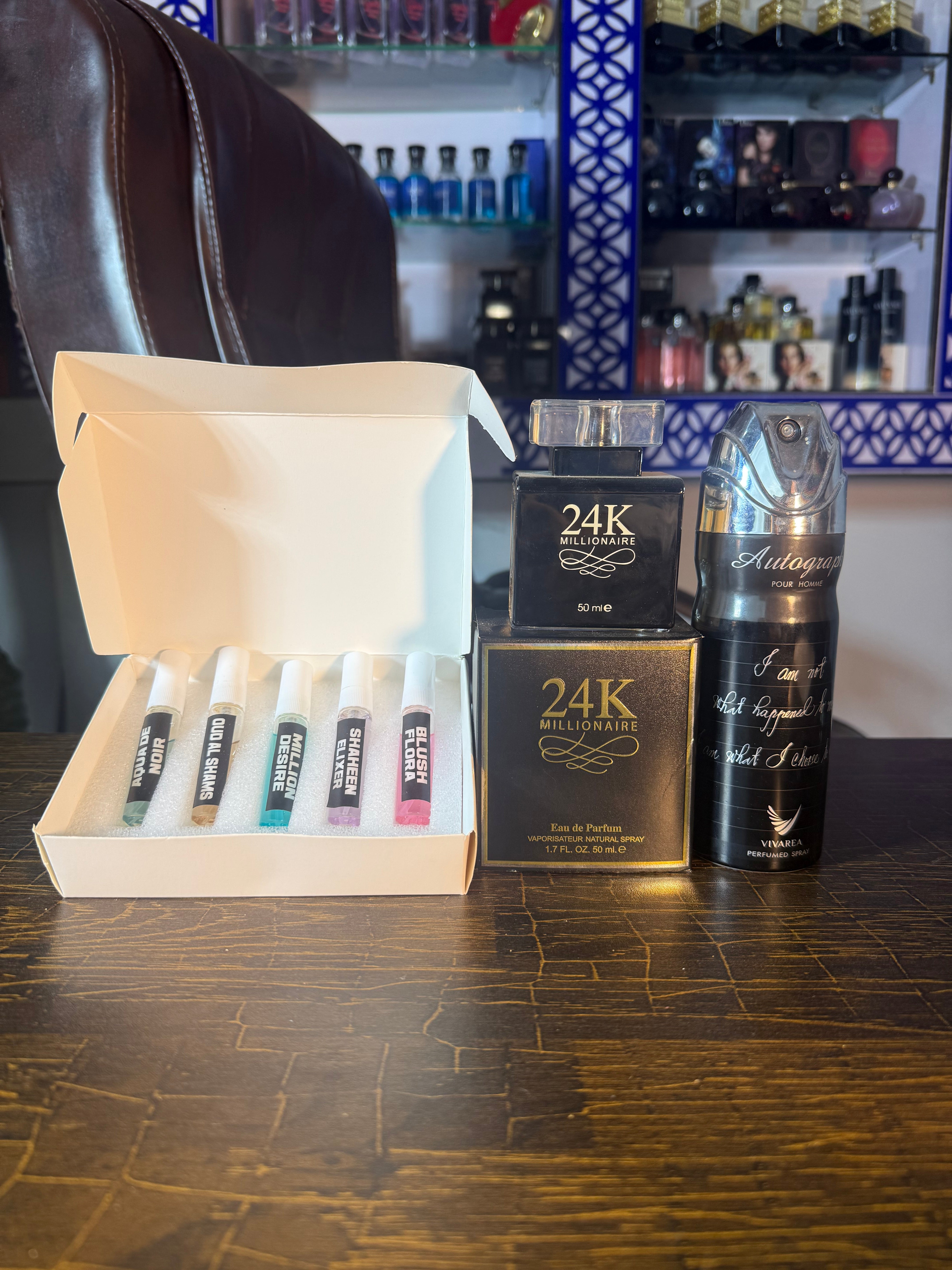 7 in 1 deal ( testerbox + 24k + bodyspray)
