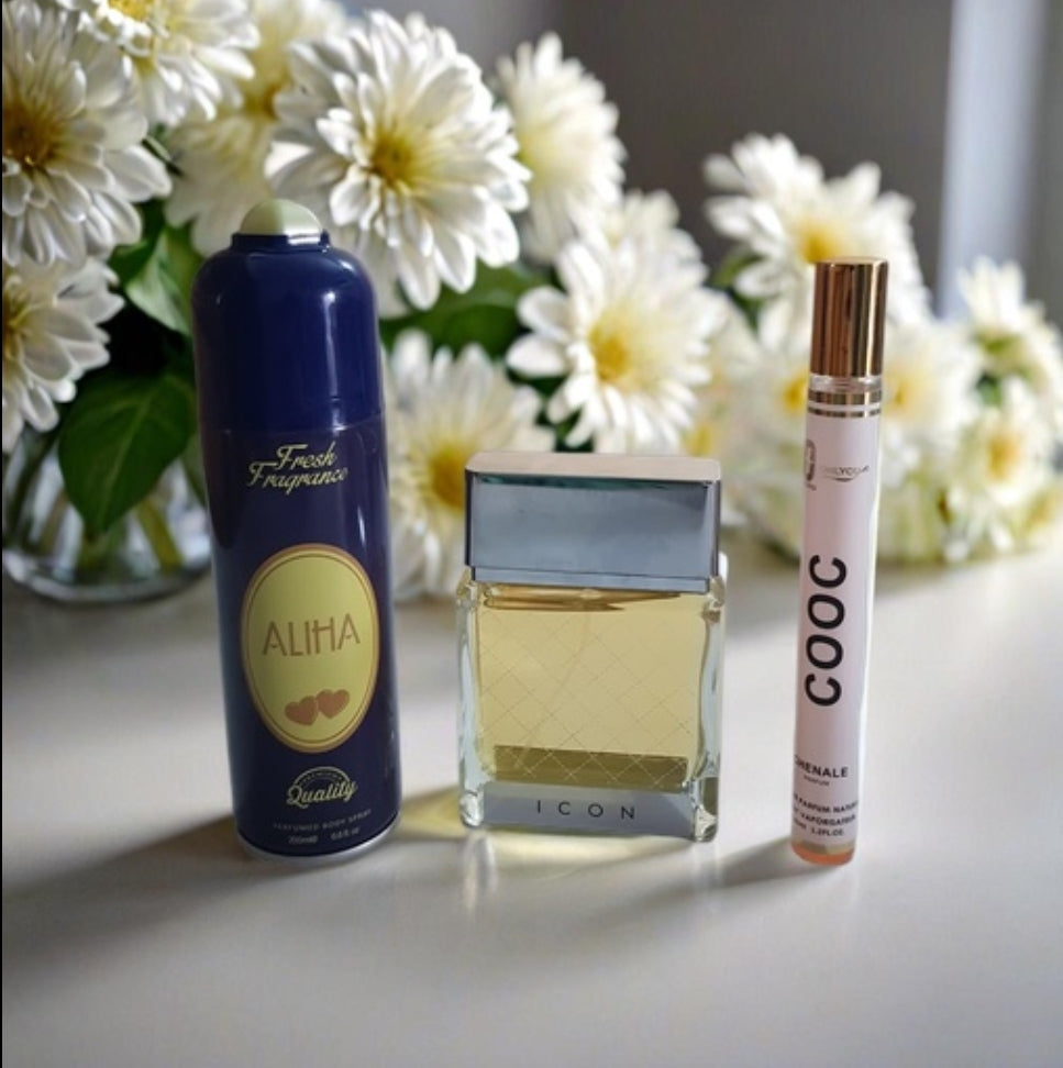 Big Offer On Icon Get 1 With 2 Free Perfume