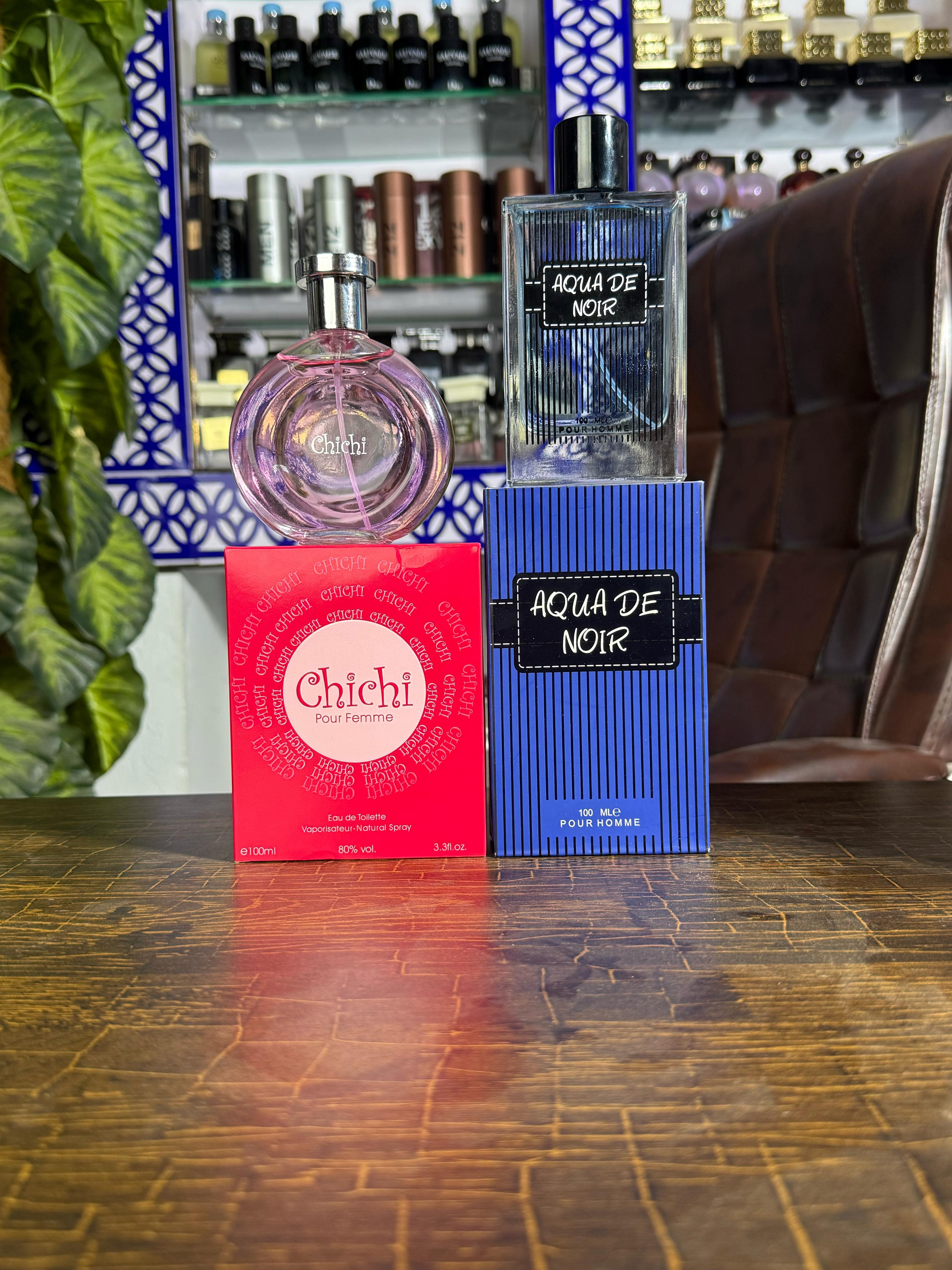 Chichi Red & Aqua De Noir